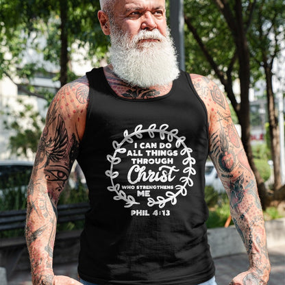 Christian Tee, Christian Faith Unisex T-Shirt/Hoodie/Sweatshirt HLT00 - I Can Do Things Christ Bible God Jesus Christian Gift T-Shirt