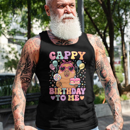 Cute Capybara Shirt, Funny Capybara Unisex T-Shirt/Hoodie/Sweatshirt HLT00 - Funny Capybara Birthday to Me Cute Girls Birthday Capybara T-Shirt