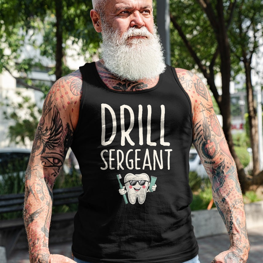Best Doctor Shirt, Funny Doctor UnisexT-Shirt/Hoodie/Sweatshirt HLT00 - Drill Sergeant Dental Teeth Doctor Dentistry T-Shirt