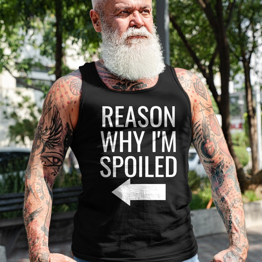 Best Wife Shirt, Wife and Husband Unisex T-Shirt/Hoodie/Sweatshirt HLT00 - Reason Why I'm Broke Spoiled Funny Matching Couples T-Shirt (1)