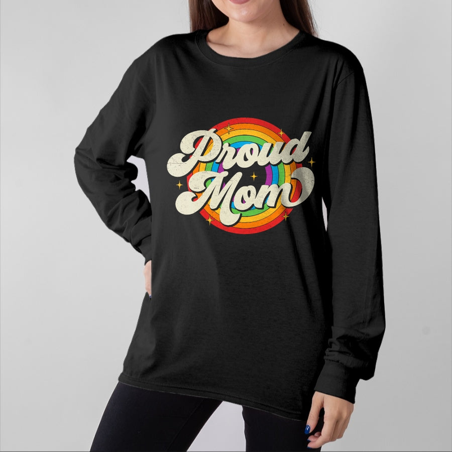 Gift for Dad Shirt, Funny Dad Unisex T-Shirt/Hoodie/Sweatshirt HLT00 – Gay Pride Proud Mom LGBT Parent Mother_s Day T-Shirt
