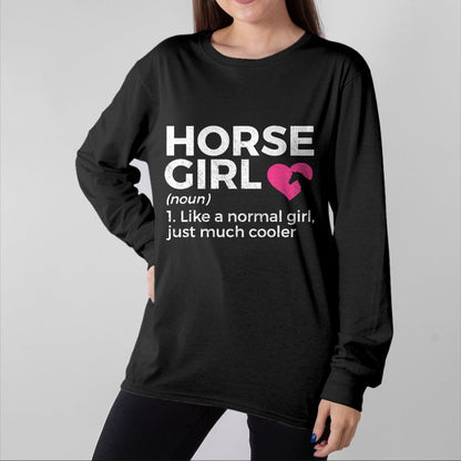 Best Horse Lover Shirt , Funny Horse UnisexT-Shirt/Hoodie/Sweatshirt HLT00 - Horse Girl Definition Horse Lover T-Shirt