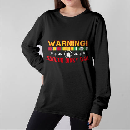 Proud Veteran Shirt, Funny Veteran UnisexT-Shirt/Hoodie/Sweatshirt HLT00 - Vietnam Veteran Shirt Boocoo Dinky Dau Tee T-Shirt
