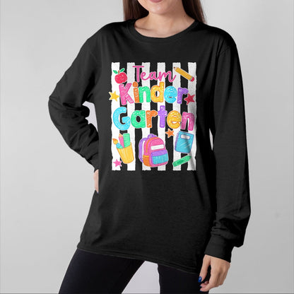 Best Student Shirt, Funny Back To School UnisexT-Shirt/Hoodie/Sweatshirt HLT00 - Team Kindergarten Back to School Teachers Students Kids T-Shirt