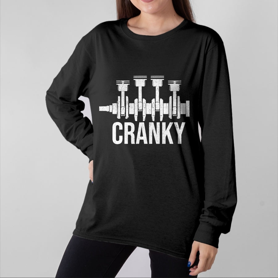Best Mechanic Life Shirt, Funny Mechanic UnisexT-Shirt/Hoodie/Sweatshirt HLT00 - Cranky Car Engine Crankshaft Cars Lover Mechanics Father Day T-Shirt