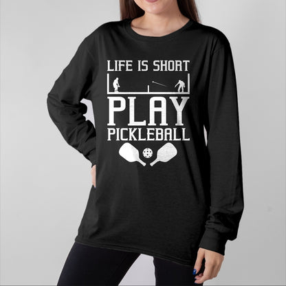 Funny Pickleball Shirt, Pickleball Lover Unisex T-Shirt/Hoodie/Sweatshirt HLT00 - Pickleball Art For Men Women Pickle Ball Player Pickleball T-Shirt