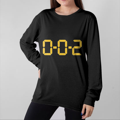 Funny Pickleball Shirt, Pickleball Lover Unisex T-Shirt/Hoodie/Sweatshirt HLT00 - 0-0-2 – Minimalist Pickleball Score T-Shirt, Men, Black, 3X-Large