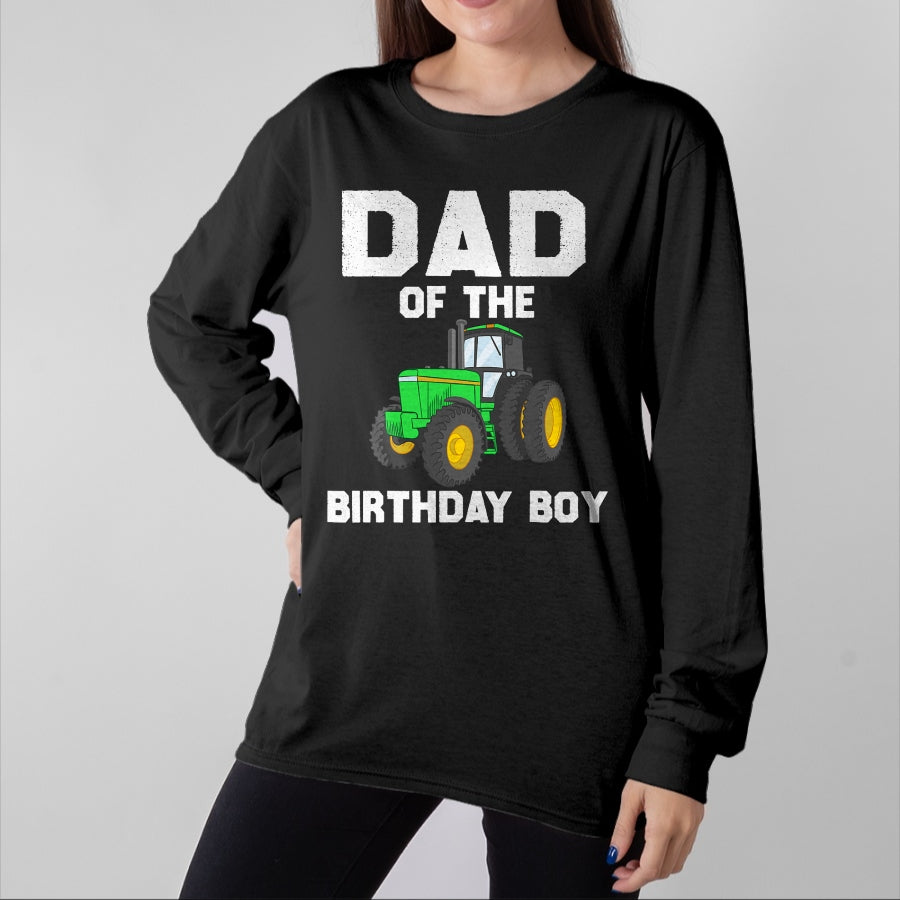 Best Farmer Life Shirt, Funny Farmer UnisexT-Shirt/Hoodie/Sweatshirt HLT00 - Dad of the Birthday Boy Farm Tractor Party family T-Shirt
