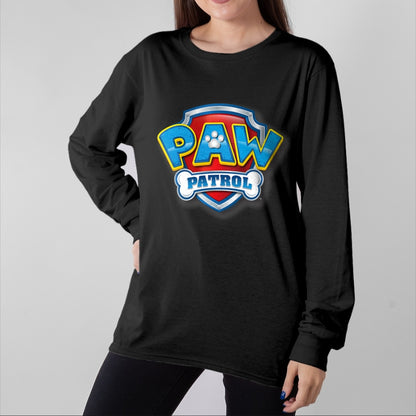 Gift for Mom Shirt, Funny Mom Unisex T-Shirt/Hoodie/Sweatshirt HLT00 - PAW Patrol 3D Logo T-Shirt