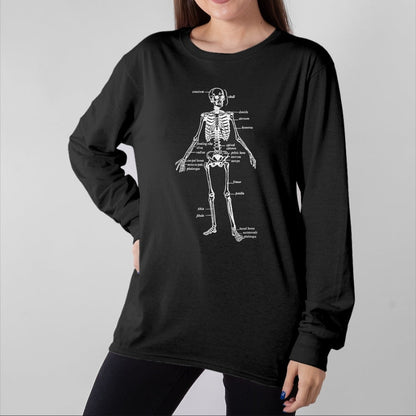 Best Doctor Shirt, Funny Doctor UnisexT-Shirt/Hoodie/Sweatshirt HLT00 - Skeleton Skeletal System Anatomy Names of Bones T-Shirt