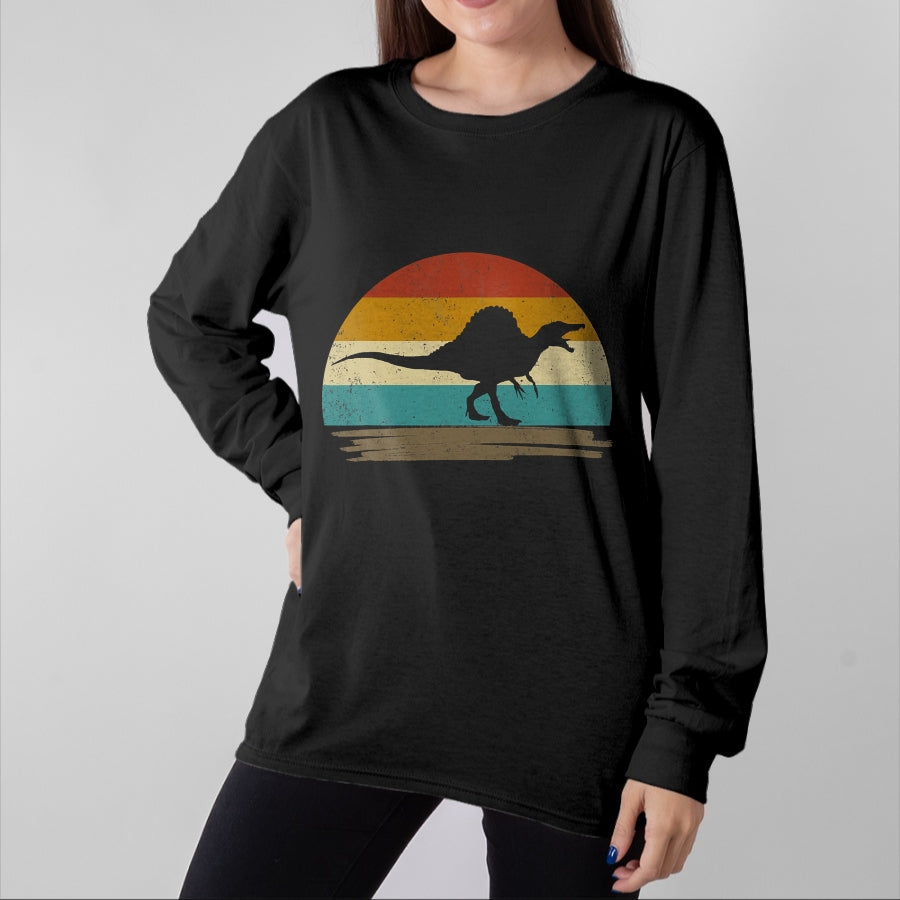 Best Dinosaur Lover Shirt, Funny Dinosaur UnisexT-Shirt/Hoodie/Sweatshirt HLT00 - Spinosaurus dinosaur decoration retro vintage T-Shirt