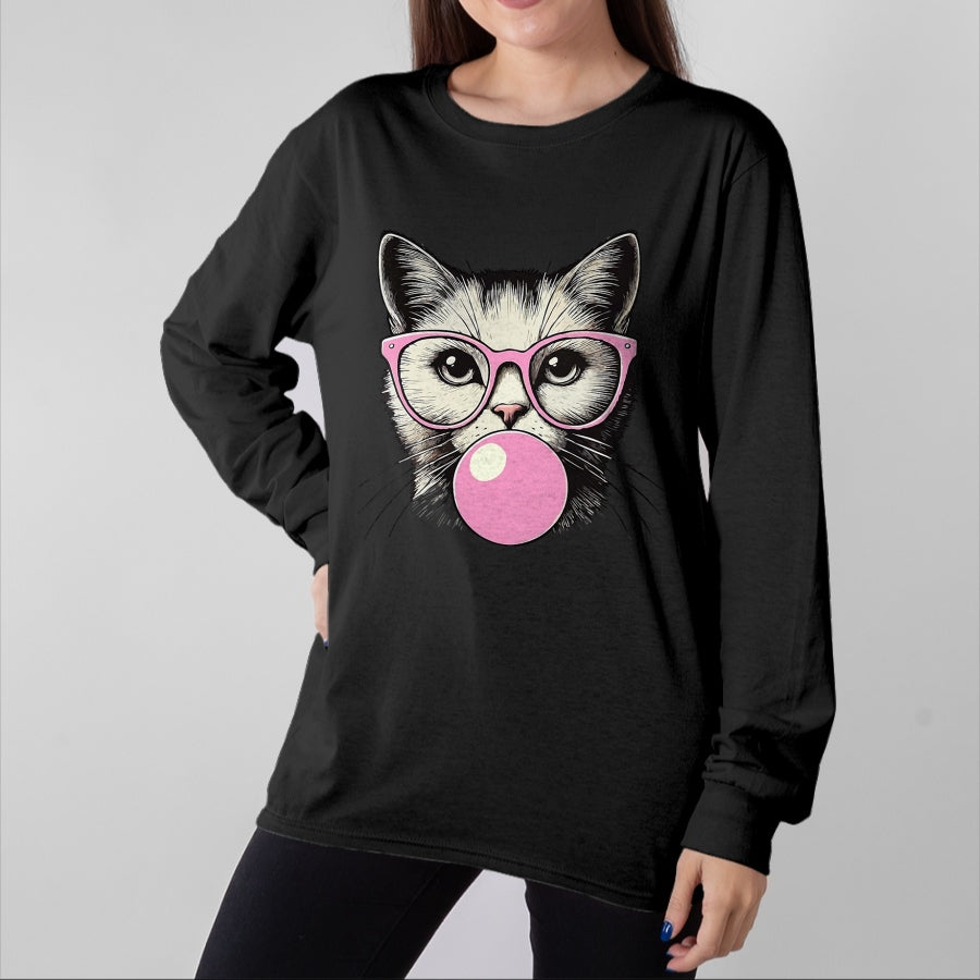 Cat Love Shirt, Funny Cat Lover Gift UnisexT-Shirt/Hoodie/Sweatshirt HLT00 - Cute Cat Shirt for Women Funny Cat Lovers T-Shirt, Men, Black, 3X-Large