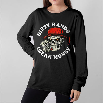Best Mechanic Life Shirt, Funny Mechanic UnisexT-Shirt/Hoodie/Sweatshirt HLT00 - Mechanic Dirty Hands Clean Car Money Automotive Men Women T-Shirt