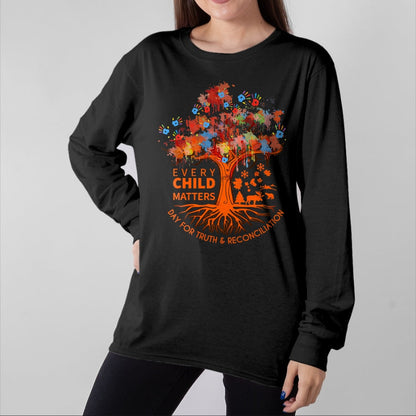 Native American T-Shirts, Vintage Native American Unisex T-Shirt/Hoodie/Sweatshirt HLT00 - Orange Unity Day Native American Every Child