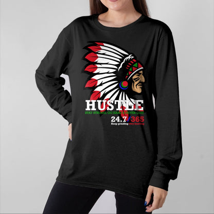 Native American T-Shirts, Vintage Native American Unisex T-Shirt/Hoodie/Sweatshirt HLT00 - Hustle 247 Gang Clothing Native American Men Gift