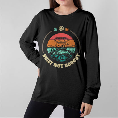 Best Mechanic Life Shirt, Funny Mechanic UnisexT-Shirt/Hoodie/Sweatshirt HLT00 - Built Not Bought Mechanic and Engineer T-Shirt