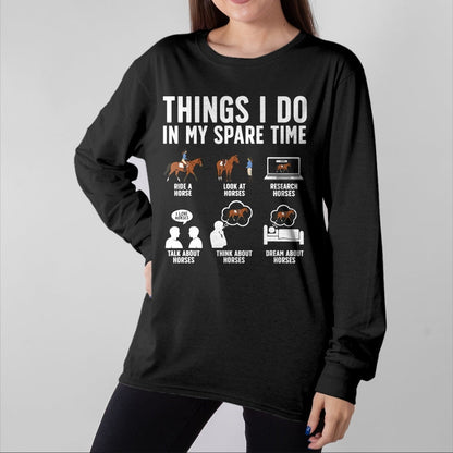 Best Horse Lover Shirt , Funny Horse UnisexT-Shirt/Hoodie/Sweatshirt HLT00 - Cool Horse Lover Art for Men Women Kids Horse Riding Horse T-Shirt