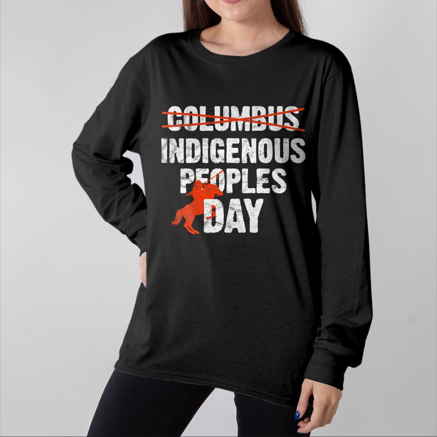 Native American T-Shirts, Vintage Native American Unisex T-Shirt/Hoodie/Sweatshirt HLT00 - Indigenous Peoples Day Not Columbus Day Native indian