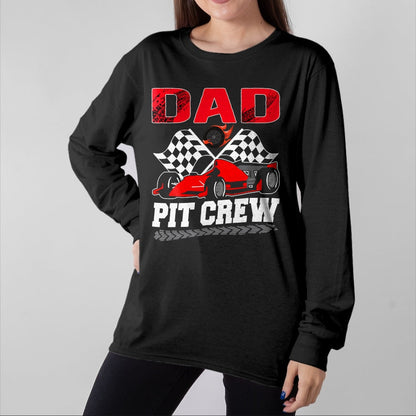 Best Thanksgiving Family Shirt , Funny Thanksgiving UnisexT-Shirt/Hoodie/Sweatshirt HLT00 - Dad Pit Crew Racing Family Race Car Birthday Boy T-Shirt