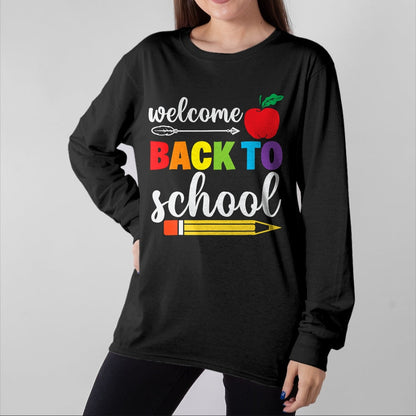 Best Student Shirt, Funny Back To School UnisexT-Shirt/Hoodie/Sweatshirt HLT00 - Welcome Back to School T-Shirt