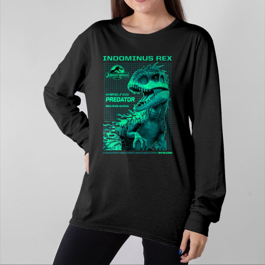 Best Dinosaur Lover Shirt, Funny Dinosaur UnisexT-Shirt/Hoodie/Sweatshirt HLT00 - Jurassic World Indominus Rex Hybrid Predator T-Shirt Small