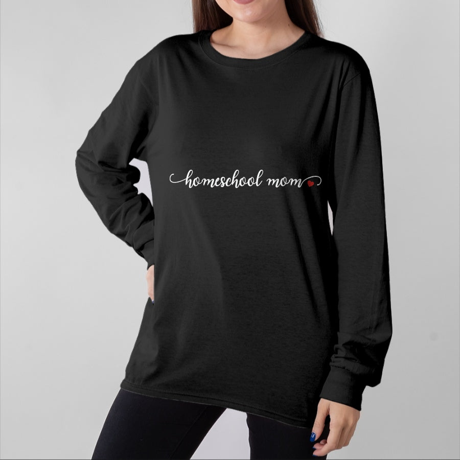 Gift for Mom Shirt, Funny Mom Unisex T-Shirt/Hoodie/Sweatshirt HLT00 - Homeschool Mom T-Shirt