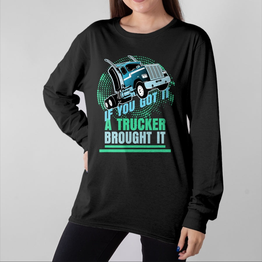 Best Truck Driver Life Shirt, Funny Trucker UnisexT-Shirt/Hoodie/Sweatshirt HLT00 - Truck Driver  Funny Trucker Souvenir for Truck Drivers T-Shirt