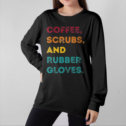 Best Doctor Shirt, Funny Doctor UnisexT-Shirt/Hoodie/Sweatshirt HLT00 - Funny Retro Coffee Scrubs Rubber Gloves Nurse Doctor Medical T-Shirt, Men, Olive Green, XX-Large