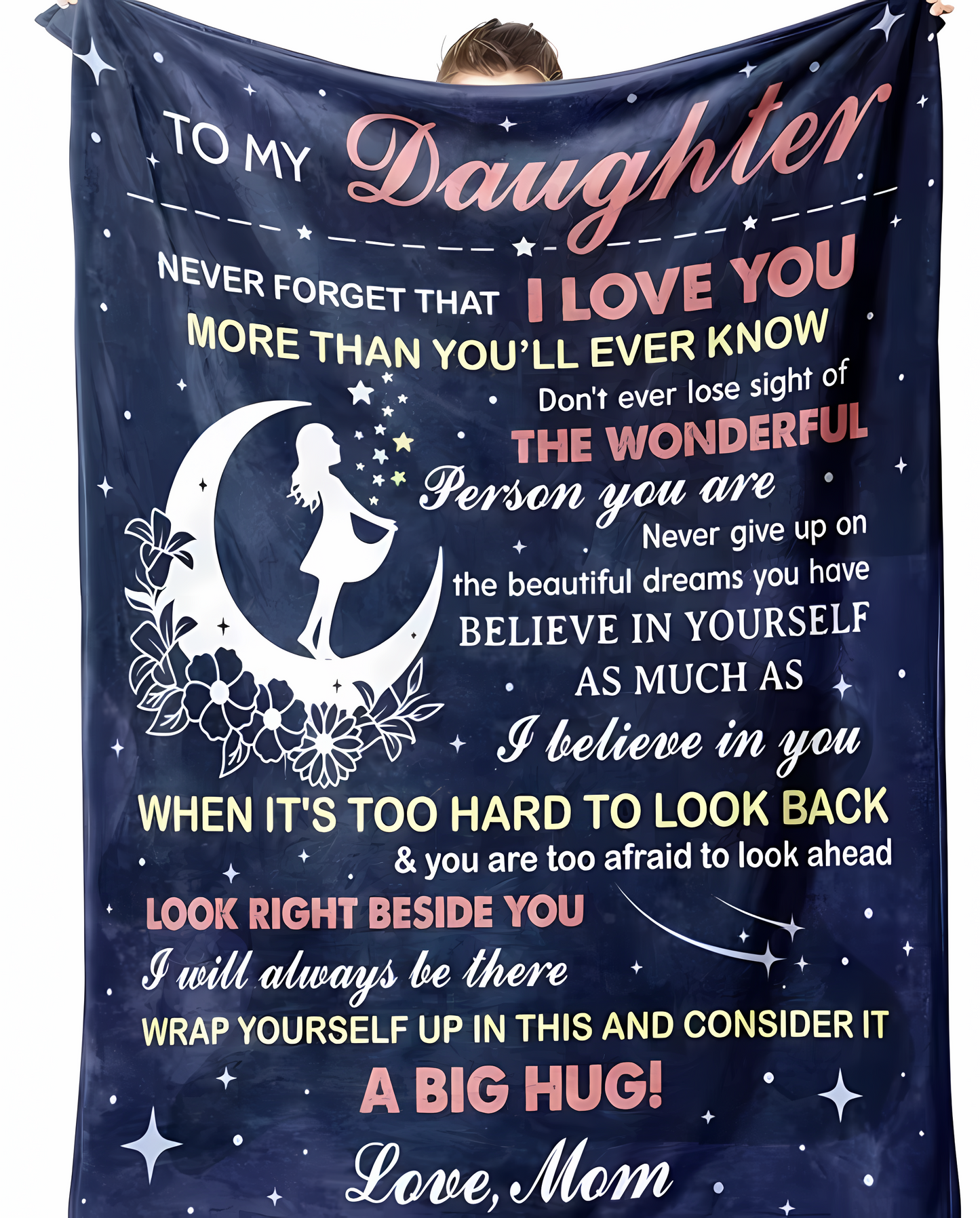 BLANKET FOR DAUGHTER FROM MOM – COMFORT & WARMTH GIFT