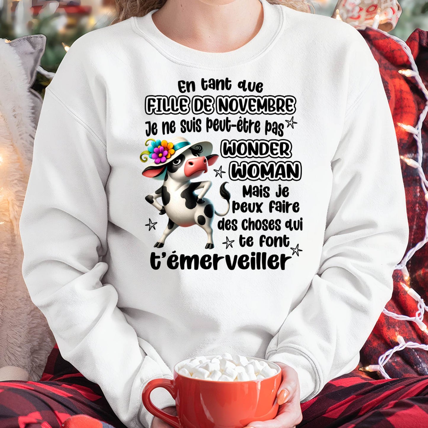 NOVEMBRE - je ne suis peut-être pas WONDER WOMAN - FMA - FR/NINA11 (SKU2605-39-11)