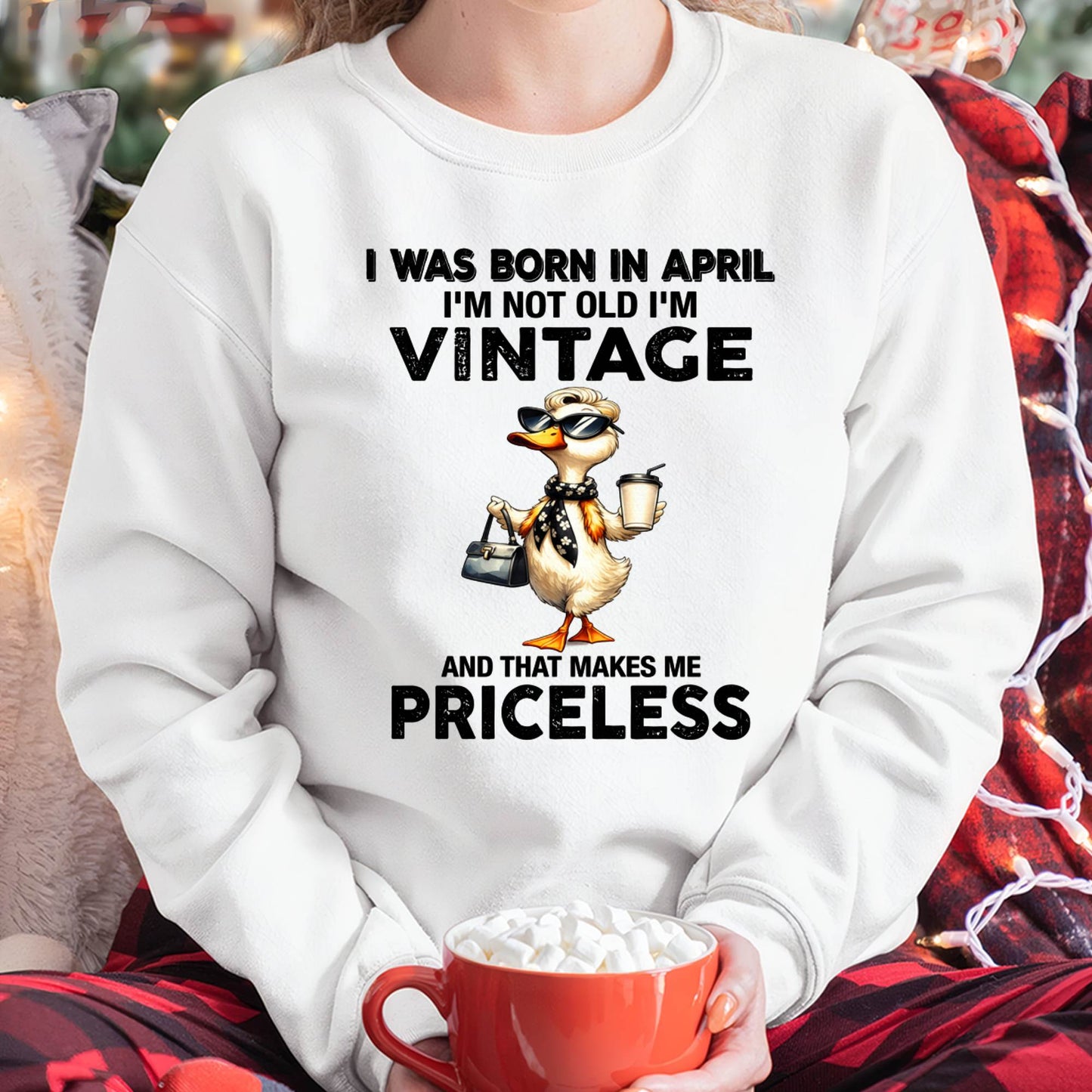 APRIL - I'M NOT OLD I'M VINTAGE AND THAT MAKES ME PRICELESS - FMA - NINA04 (SKU2604-90-04)