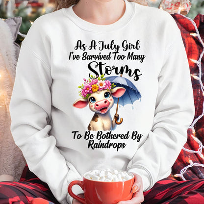 JULY - I’VE SURVIVED TOO MANY STORMS TO BE BOTHERED BY RAINDROPS - FMA - NINA07 (SKU2604-23-07)