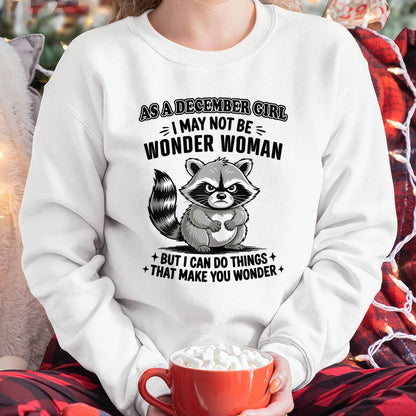 DECEMBER - MAY NOT BE WONDER WOMAN BUT I CAN DO THINGS THAT MAKE YOU WONDER - FMA - NINA12 (SKU2604-134-12)
