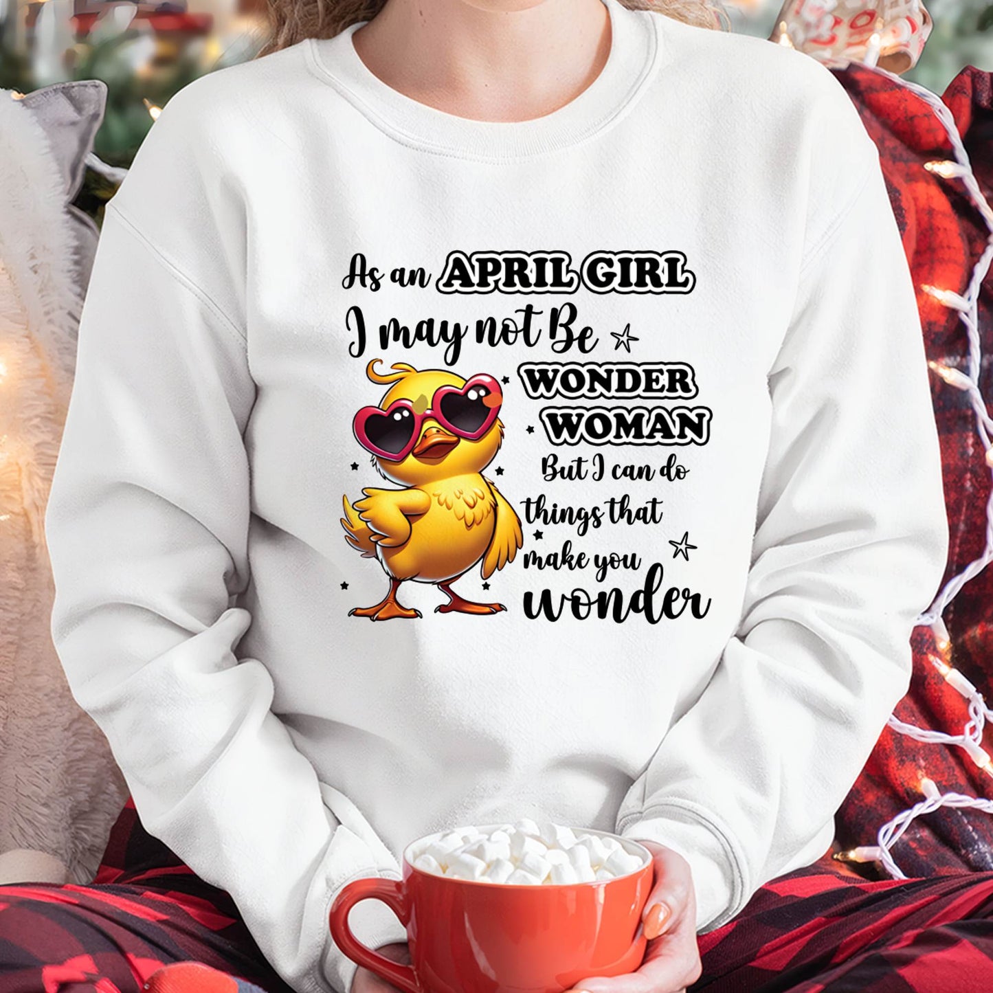 APRIL - I MAY NOT BE WONDER WOMAN BUT I CAN DO THINGS THAT MAKE YOU WONDER - FMA - NINA04 (SKU2604-03-04)