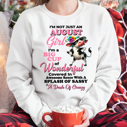 AUGUST - I'M A BIG CUP OF WONDERFUL COVERED IN AWESOME - FMA - NINA08 (SKU2603-246-08)