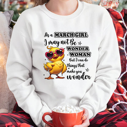 MARCH - I MAY NOT BE WONDER WOMAN BUT I CAN DO THINGS THAT MAKE YOU WONDER - FMA - NINA03 (SKU2604-03-03)