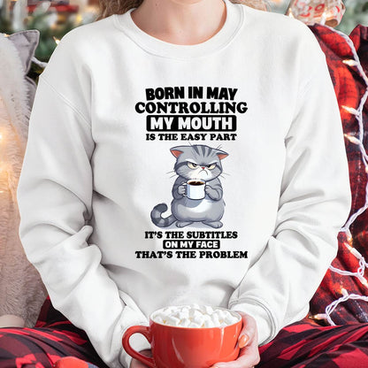 MAY - CONTROLLING MY MOUTH IS THE EASY PART IT’S THE SUBTITLES ON MY FACE THAT’S THE PROBLEM - FMA - NINA05 (SKU2604-191-05)