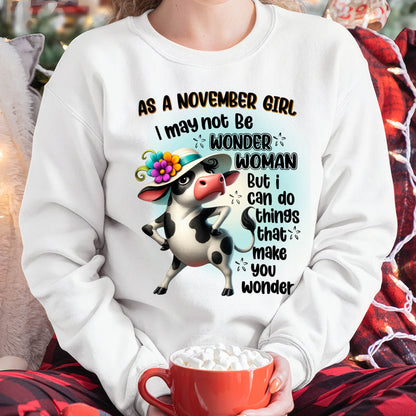 NOVEMBER - I MAY NOT BE WONDER WOMAN BUT I CAN DO THINGS THAT MAKE YOU WONDER - FMA - NINA11 (SKU2603-163-11)