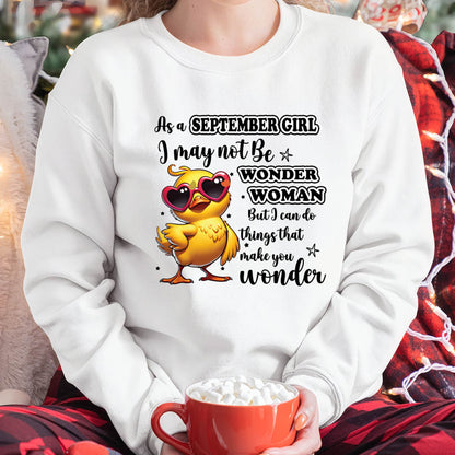 SEPTEMBER - I MAY NOT BE WONDER WOMAN BUT I CAN DO THINGS THAT MAKE YOU WONDER - FMA - NINA09 (SKU2604-03-09)