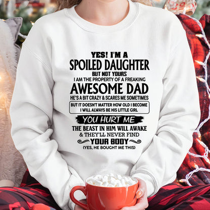 "I WILL ALWAYS BE LITTLE GIRL OF MY DAD" – SPECIAL GIFT FROM DAD – NINA00 (SKU2607-107-00)