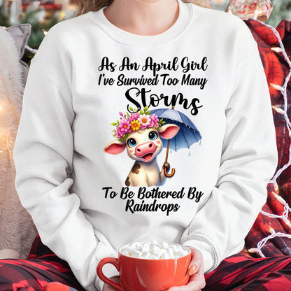 APRIL - I’VE SURVIVED TOO MANY STORMS TO BE BOTHERED BY RAINDROPS - FMA - NINA04 (SKU2604-23-04)