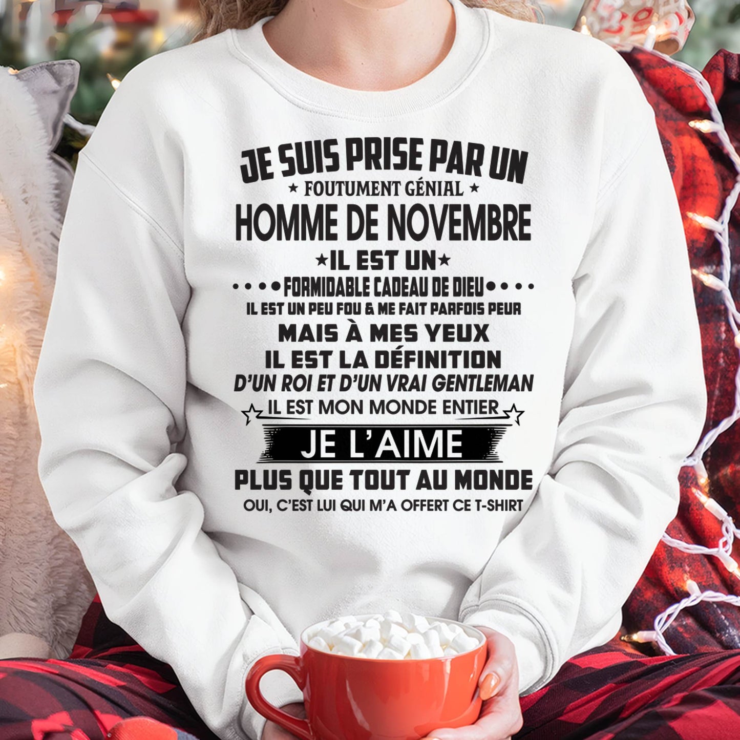 NOVEMBRE – MAIS À MES YEUX, IL EST LA DÉFINITION D’UN ROI ET D’UN VÉRITABLE GENTLEMAN – DE SON MARI - FR11/NINA11 (SKU2602-14-11)
