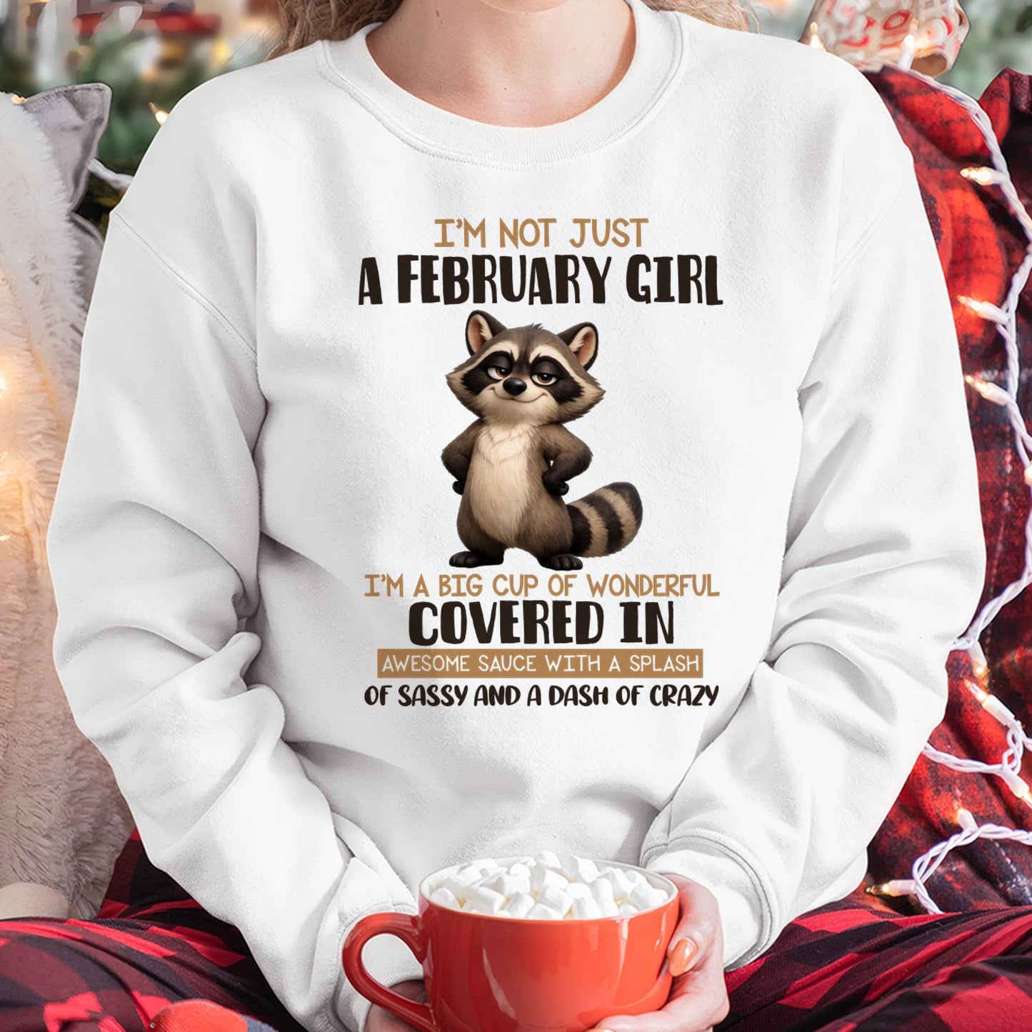 FEBRUARY - I'M A BIG CUP OF WONDERFUL COVERED IN AWESOME - FMA - NINA02 (SKU2603-241-02)