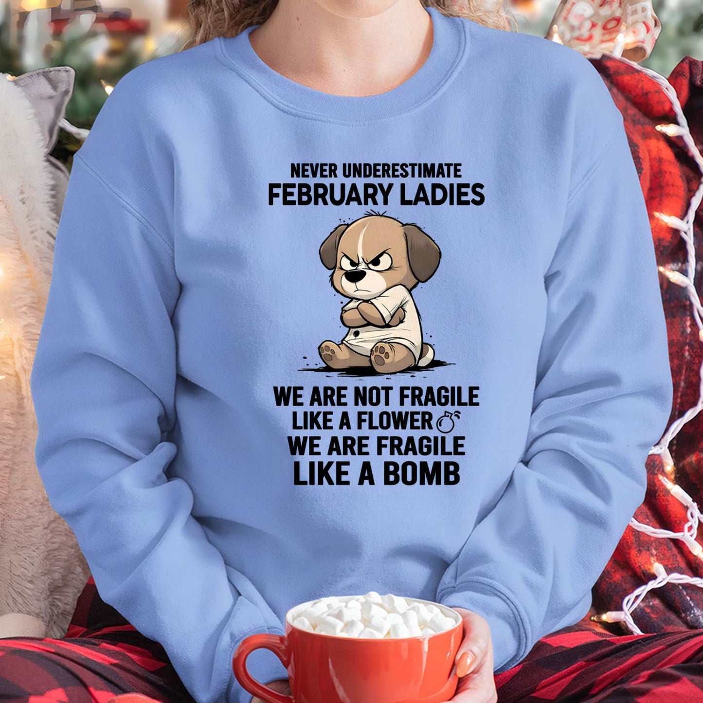 FEBRUARY - WE ARE NOT FRAGILE LIKE A FLOWER WE ARE FRAGILE LIKE A BOMB - FMA - NINA02 (SKU2603-351-02)