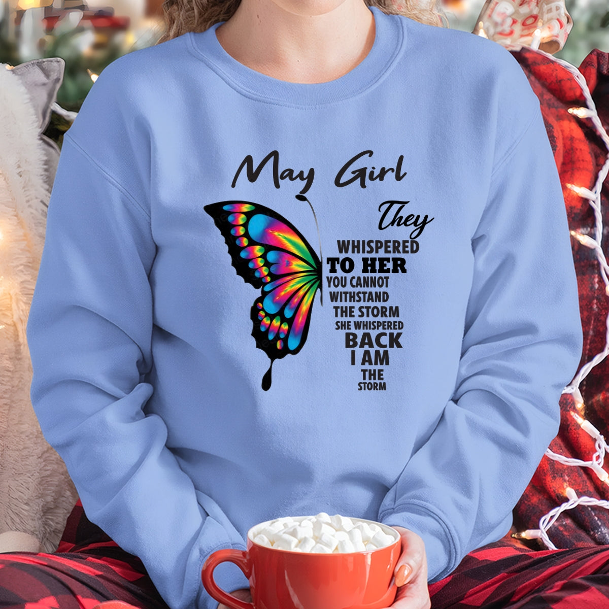MAY GIRL, THEY WHISPERED TO HER YOU CANNOT WITHSTAND THE STORM SHE WHISPERED BACK I AM THE STORM – NINA05 fma ( SKU26T-01297-05)