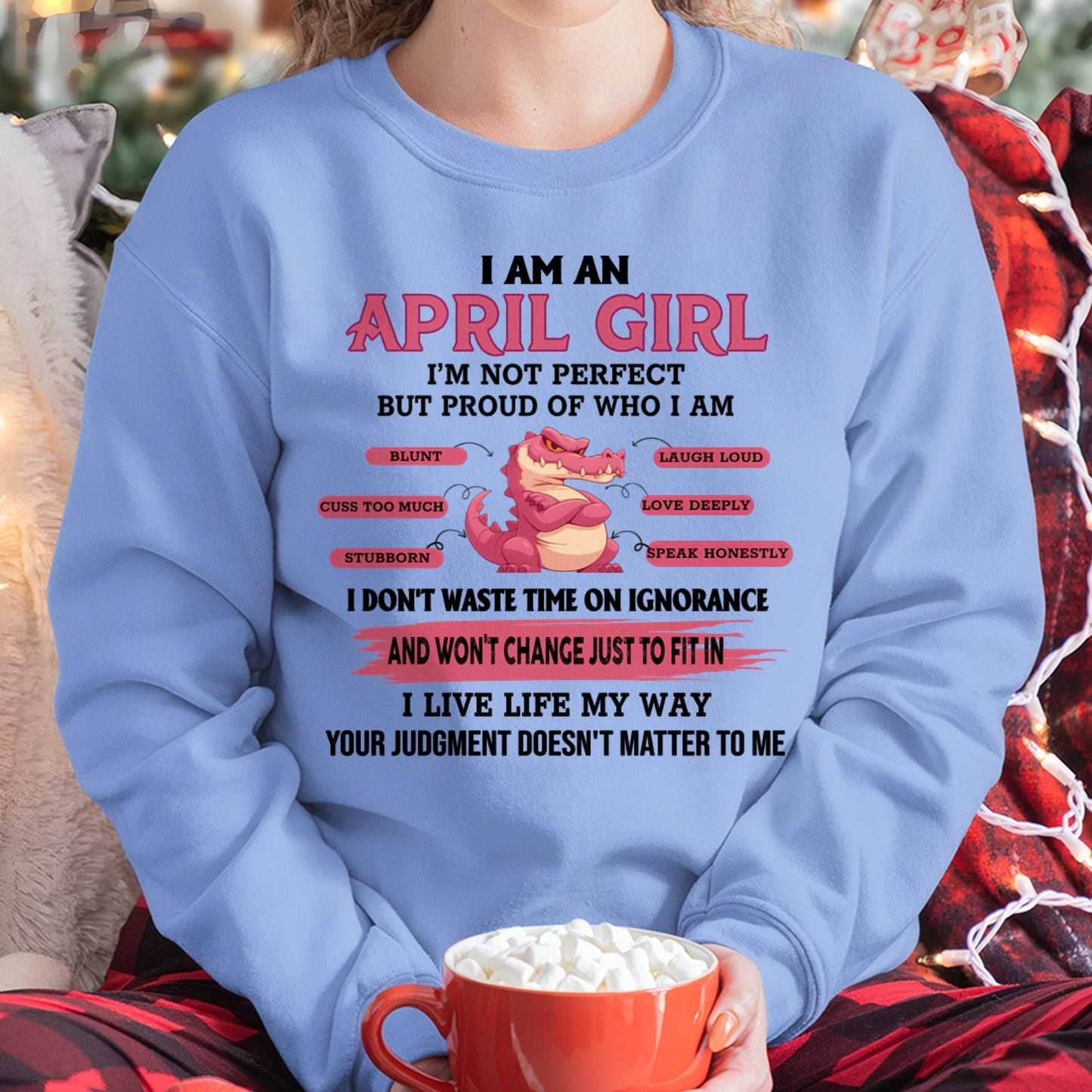 I AM A APRIL GIRL FMA NINA04 (SKU09-51-04)