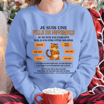 JE SUIS UNE FILLE DE NOVEMBRE - fma NINA11 / fr11 (SKU26T-01240-11)