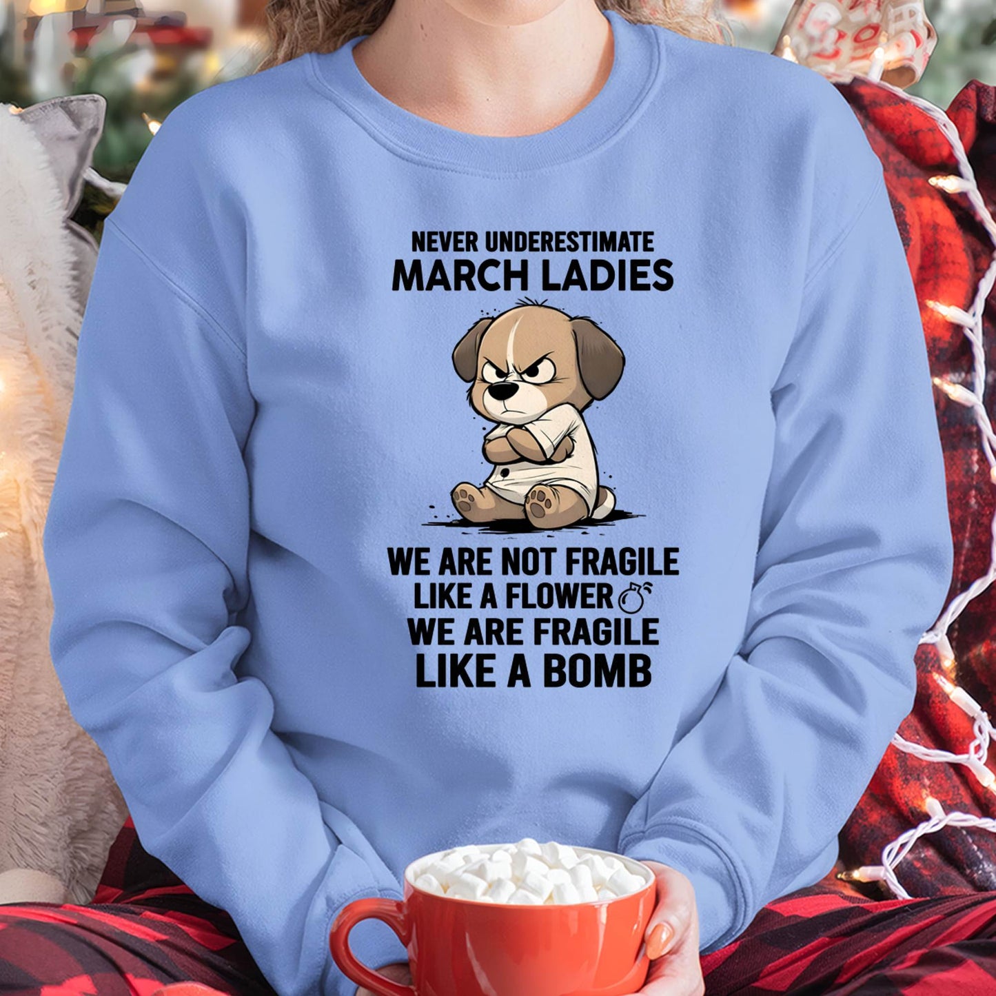 MARCH - WE ARE NOT FRAGILE LIKE A FLOWER WE ARE FRAGILE LIKE A BOMB - FMA - NINA03 (SKU2603-351-03)