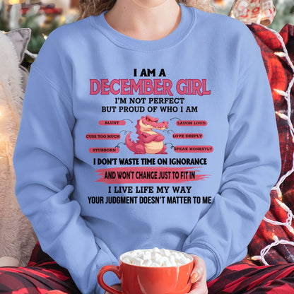 I AM A DECEMBER GIRL FMA NINA12 (SKU09-51-12)
