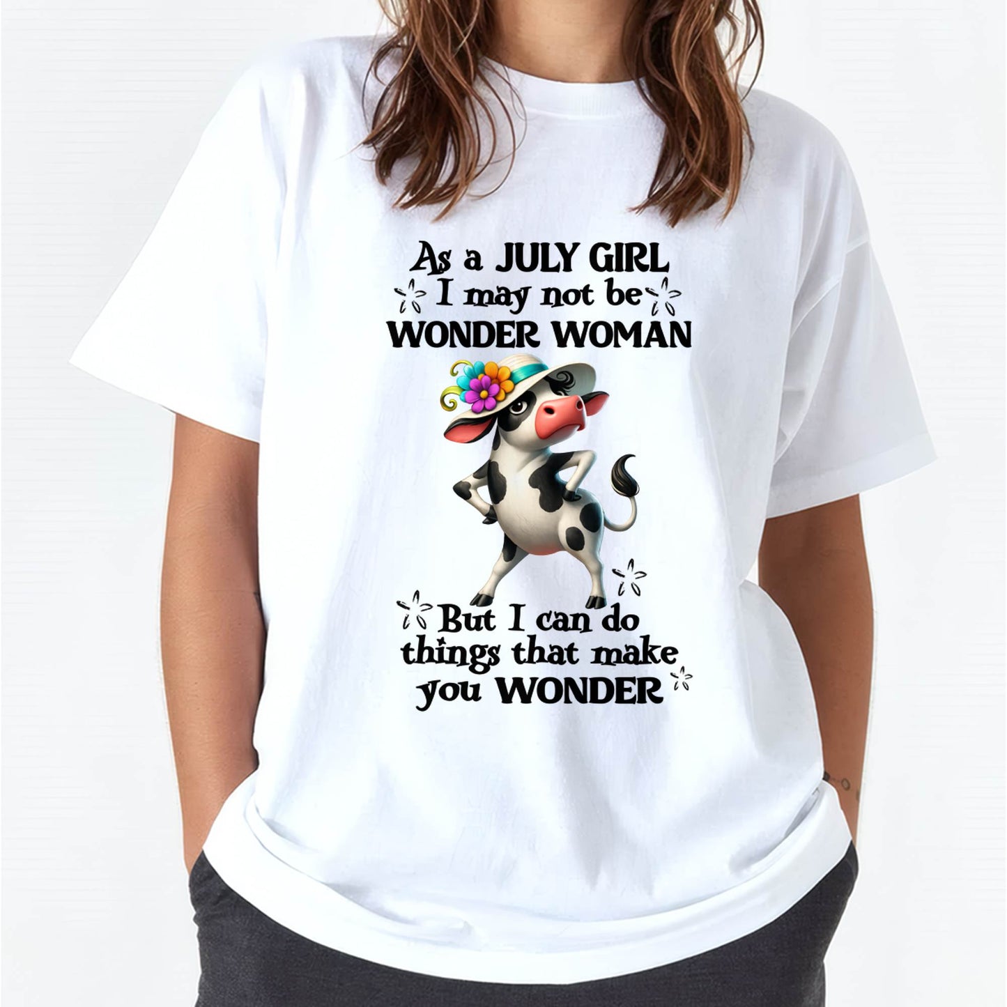 JULY - I may not be WONDER WOMAN But I can do things that make you WONDER - FMA - NINA07 (SKU2604-201-07)